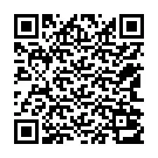 Código QR para número de teléfono +12542013441