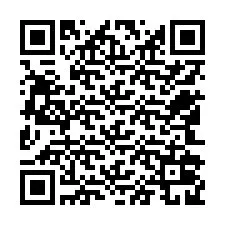 QR-koodi puhelinnumerolle +12542029849