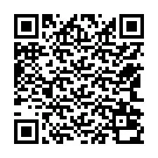 QR-код для номера телефона +12542030506