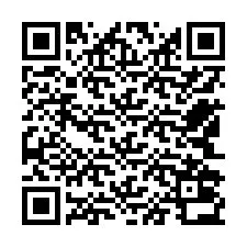 QR-koodi puhelinnumerolle +12542032937