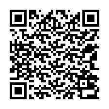 Código QR para número de teléfono +12542032940