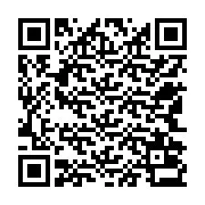 QR Code สำหรับหมายเลขโทรศัพท์ +12542033524