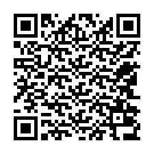 QR kód a telefonszámhoz +12542036579