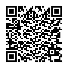 QR-код для номера телефона +12542036588