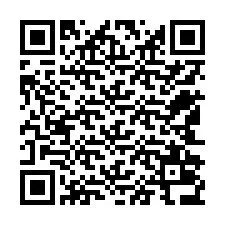 Kode QR untuk nomor Telepon +12542036591