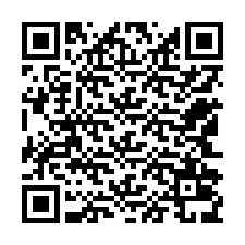 Codice QR per il numero di telefono +12542039565