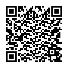 QR-Code für Telefonnummer +12542047365