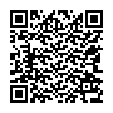 QR код за телефонен номер +12542136708