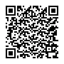 QR код за телефонен номер +12542138858