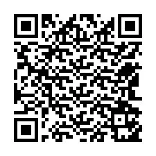 QR-Code für Telefonnummer +12542151756