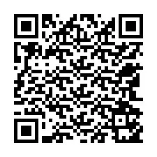 Kode QR untuk nomor Telepon +12542151758