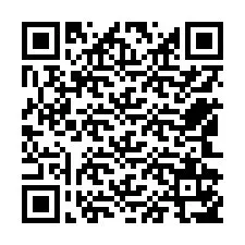 Kod QR dla numeru telefonu +12542157547