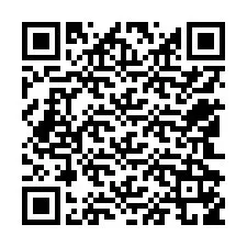 Código QR para número de teléfono +12542159259