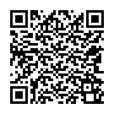 QR код за телефонен номер +12542160648