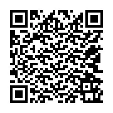 QR-koodi puhelinnumerolle +12542161739