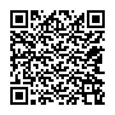 QR Code สำหรับหมายเลขโทรศัพท์ +12542168689