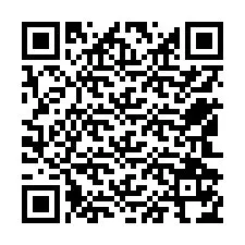 QR код за телефонен номер +12542174753