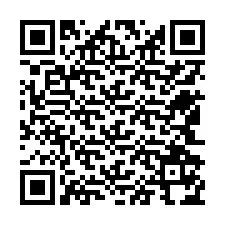 QR-код для номера телефона +12542174762