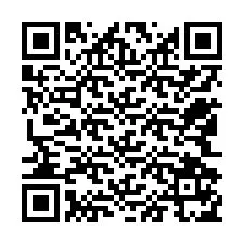 Código QR para número de teléfono +12542175729