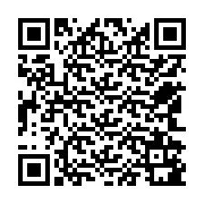 Codice QR per il numero di telefono +12542181513