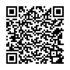 Codice QR per il numero di telefono +12542182256