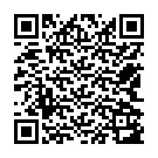 QR код за телефонен номер +12542183327