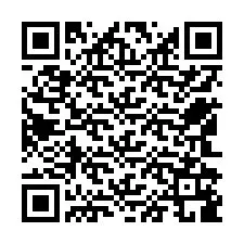 QR код за телефонен номер +12542189153