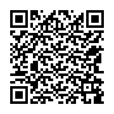 QR-code voor telefoonnummer +12542189154