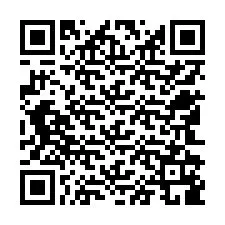 QR-Code für Telefonnummer +12542189158