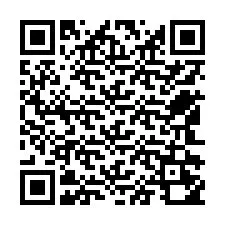 Código QR para número de telefone +12542250053