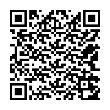 Código QR para número de teléfono +12542252825