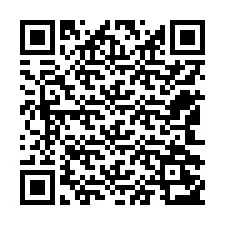 QR-код для номера телефона +12542253345