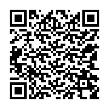 Kode QR untuk nomor Telepon +12542258584