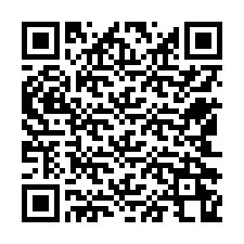 Código QR para número de telefone +12542268292