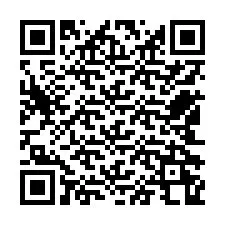 Código QR para número de teléfono +12542268297