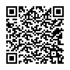 Código QR para número de telefone +12542269649