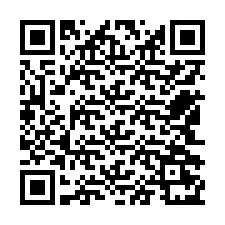 QR-код для номера телефона +12542271367