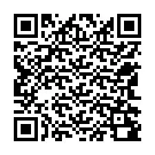 Código QR para número de teléfono +12542280154