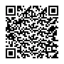 QR-kood telefoninumbri jaoks +12542315186