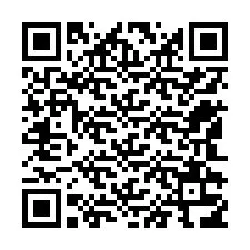 QR код за телефонен номер +12542316555