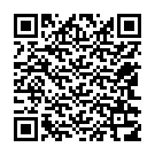 Código QR para número de telefone +12542316559