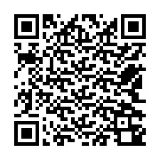 QR-code voor telefoonnummer +12542340327