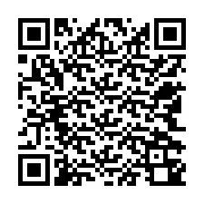 Kode QR untuk nomor Telepon +12542340328