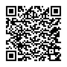 QR-code voor telefoonnummer +12542350969