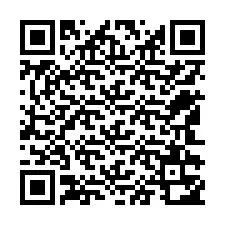 Código QR para número de teléfono +12542352551