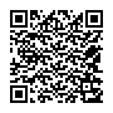 QR код за телефонен номер +12542353573