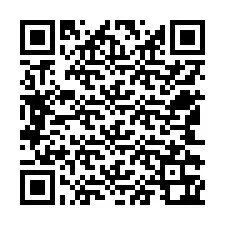 QR-code voor telefoonnummer +12542362184