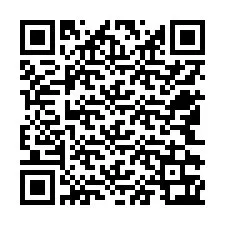 Código QR para número de teléfono +12542363028