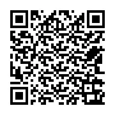 QR Code pour le numéro de téléphone +12542363847