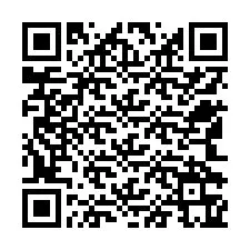 Código QR para número de teléfono +12542365604